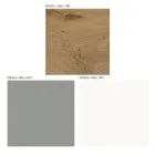 Composição dos móveis da sala e móvel de TV em MDF Made in Italy - Hedda Viadurini