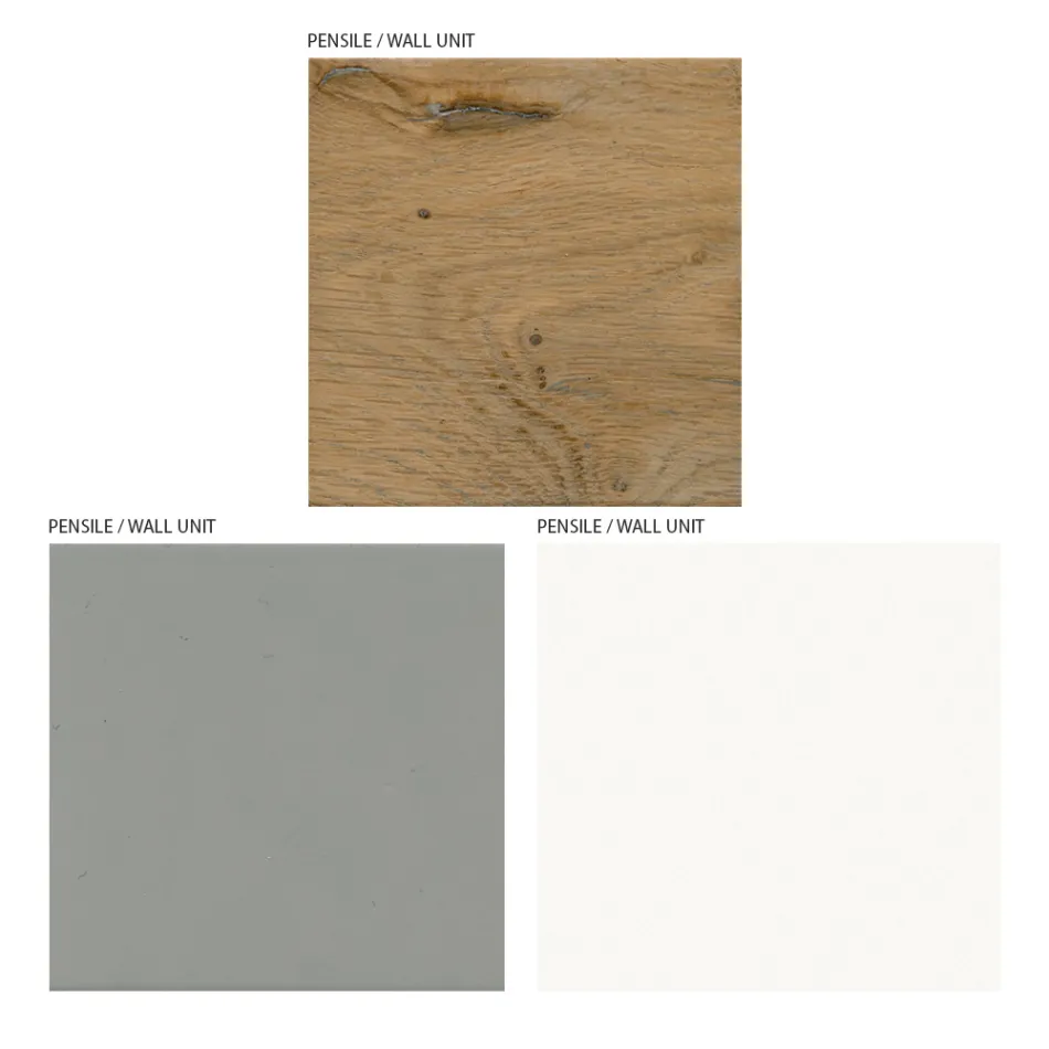 Composição dos móveis da sala e móvel de TV em MDF Made in Italy - Hedda Viadurini