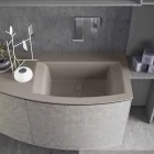 Composição de banheiro, suspensão de design italiano moderno - Callisi10 Viadurini