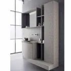 Composição de banheiro, suspensão de design italiano moderno - Callisi10 Viadurini