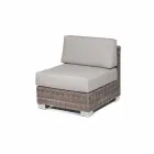 Composição de lugares ao ar livre com estrutura tecida à mão Rita Viadurini