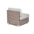 Composição de lugares ao ar livre com estrutura tecida à mão Rita Viadurini