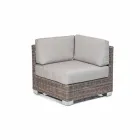 Composição de lugares ao ar livre com estrutura tecida à mão Rita Viadurini