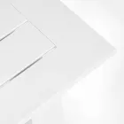 Composição da sala de estar externa em alumínio com almofadas de tecido - Yoshi Viadurini