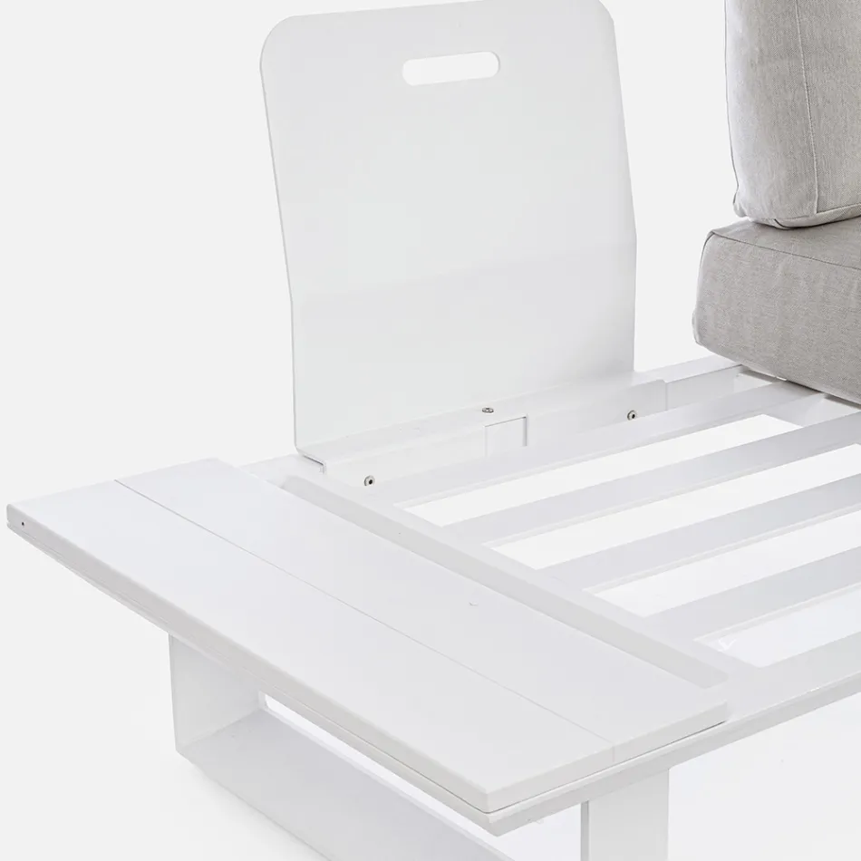 Composição de Sala Externa em Alumínio e Tecido, Homemotion - Francine Viadurini