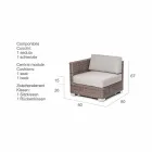 Composição que vive de jardim de artes Ania, desígnio moderno Viadurini