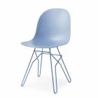 Cadeira de design moderno Connubia Calligaris Academy feita na Itália, 2 pcs Viadurini
