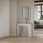 Console extensível até 181 cm em Melamina Essence Made in Italy - Castello Viadurini