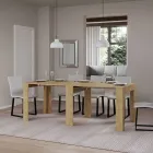 Console extensível até 181 cm em Melamina Essence Made in Italy - Castello Viadurini