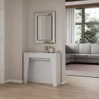 Console extensível até 211 cm em melamina em essência Made in Italy - Incantesimo Viadurini