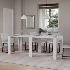 Console extensível até 211 cm em melamina em essência Made in Italy - Incantesimo Viadurini