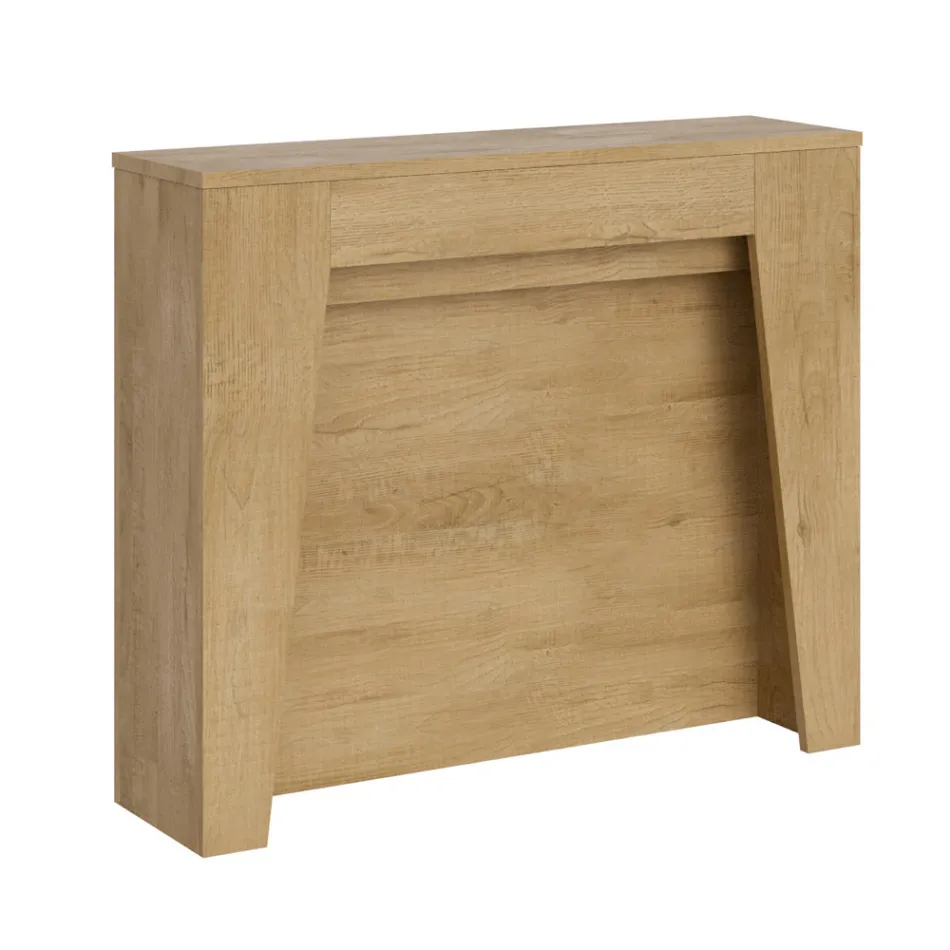 Console extensível até 211 cm em melamina em essência Made in Italy - Incantesimo Viadurini