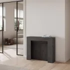 Console extensível até 211 cm em painéis de melamina Made in Italy - Principessa Viadurini