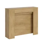 Console extensível até 211 cm em painéis de melamina Made in Italy - Principessa Viadurini