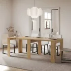 Console extensível até 211 cm em painéis de melamina Made in Italy - Principessa Viadurini