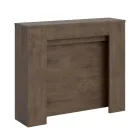 Console extensível até 211 cm em painéis de melamina Made in Italy - Principessa Viadurini