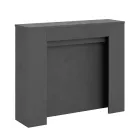Console extensível até 211 cm em painéis de melamina Made in Italy - Principessa Viadurini