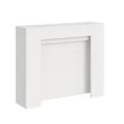 Console extensível até 211 cm em painéis de melamina Made in Italy - Principessa Viadurini