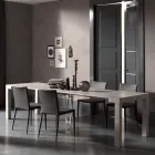 Consola extensível até 290 cm em madeira melamina Made in Italy - Paride Viadurini