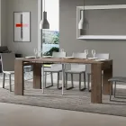 Console extensível até 300 cm com suporte de 2 pernas Fabricado na Itália - Phantom Viadurini