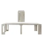 Console extensível a 300 cm da entrada ou sala de estar em madeira - Katharina Viadurini