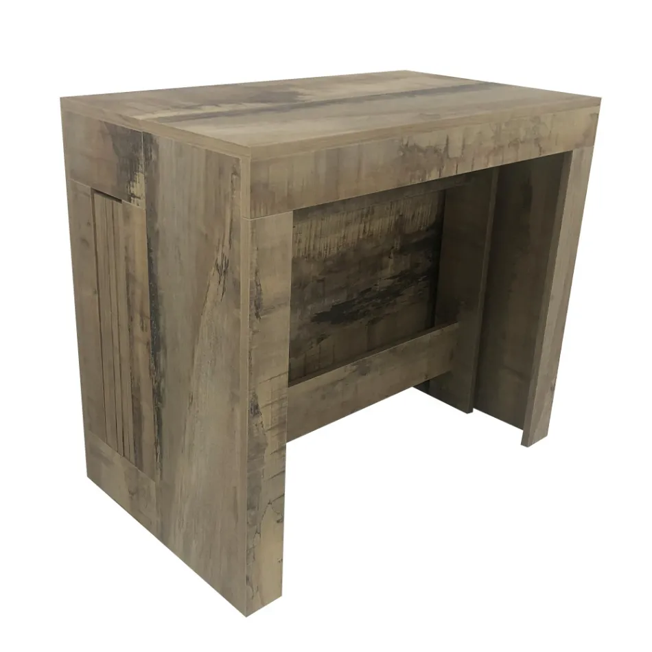 Console extensível a 300 cm da entrada ou sala de estar em madeira - Katharina Viadurini