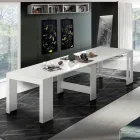 Console extensível a 300 cm da entrada ou sala de estar em madeira - Katharina Viadurini