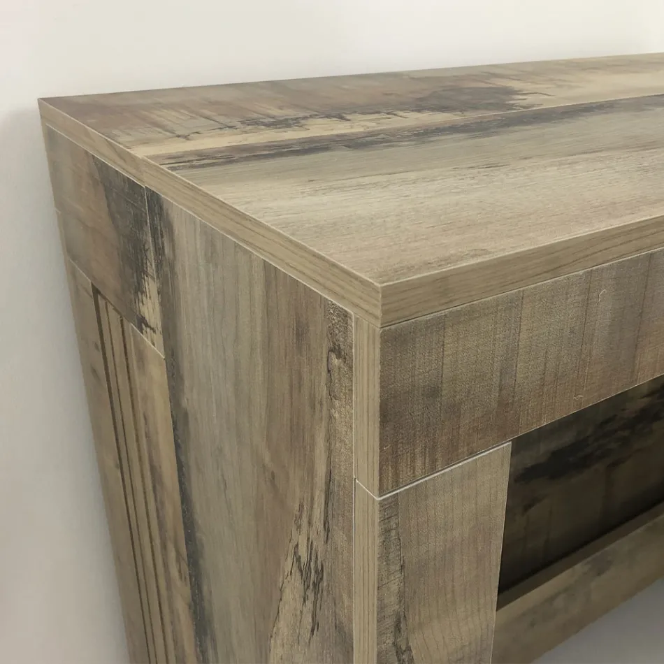 Console extensível a 300 cm da entrada ou sala de estar em madeira - Katharina Viadurini