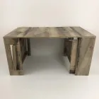 Console extensível a 300 cm da entrada ou sala de estar em madeira - Katharina Viadurini