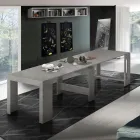 Console extensível a 300 cm da entrada ou sala de estar em madeira - Katharina Viadurini