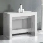 Console extensível a 300 cm da entrada ou sala de estar em madeira - Katharina Viadurini