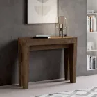 Consola Extensível até 300 cm em Madeira Made in Italy - Trono Viadurini