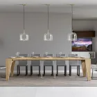 Console extensível disponível em 2 tamanhos diferentes Fabricado na Itália - Grifone Viadurini