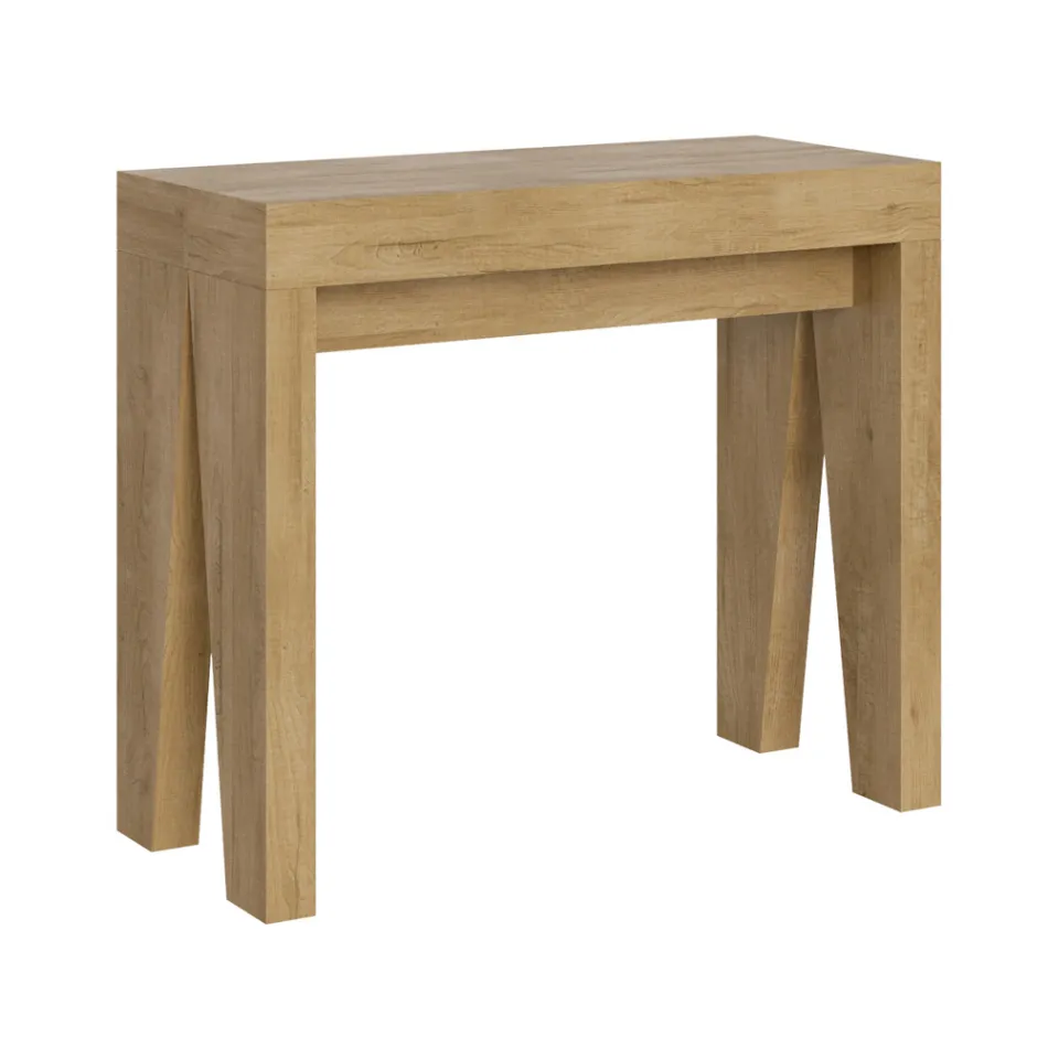 Console extensível disponível em 2 tamanhos diferentes Fabricado na Itália - Grifone Viadurini