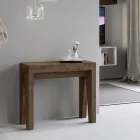 Console extensível disponível em 2 tamanhos diferentes Fabricado na Itália - Grifone Viadurini