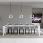 Console extensível disponível em 2 tamanhos diferentes Fabricado na Itália - Grifone Viadurini