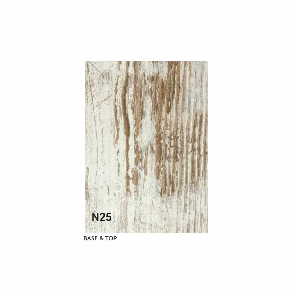 Console extensível de até 290 cm com tampo de madeira feito na Itália - Seregno Viadurini