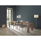 Console extensível até 295 cm em Madeira Design Made in Italy - Temocle Viadurini