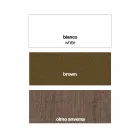 Console de cristal extensível com estrutura de metal feito na Itália - Iodo Viadurini