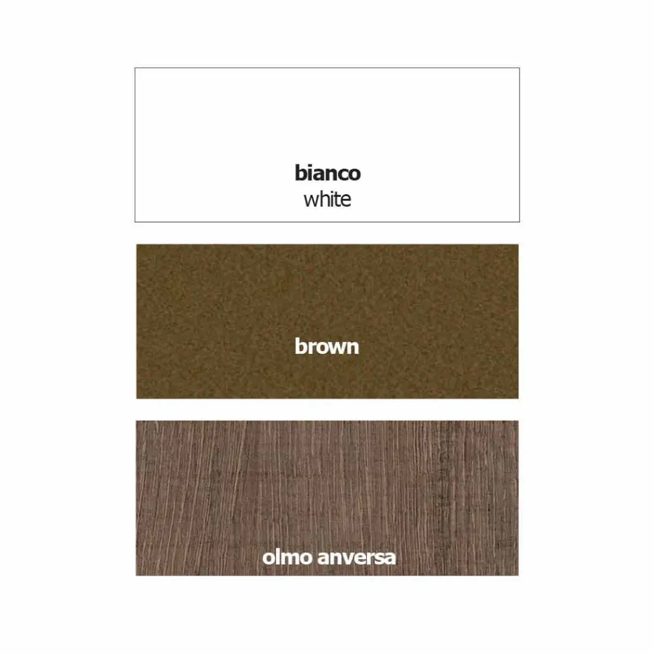 Console de cristal extensível com estrutura de metal feito na Itália - Iodo Viadurini