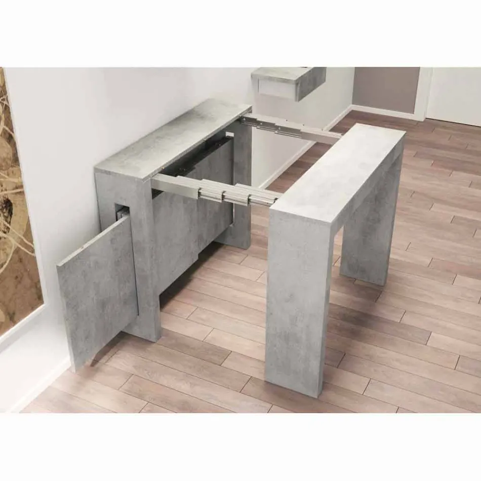 Console cantilever extensível com extensões integradas Ussana Viadurini