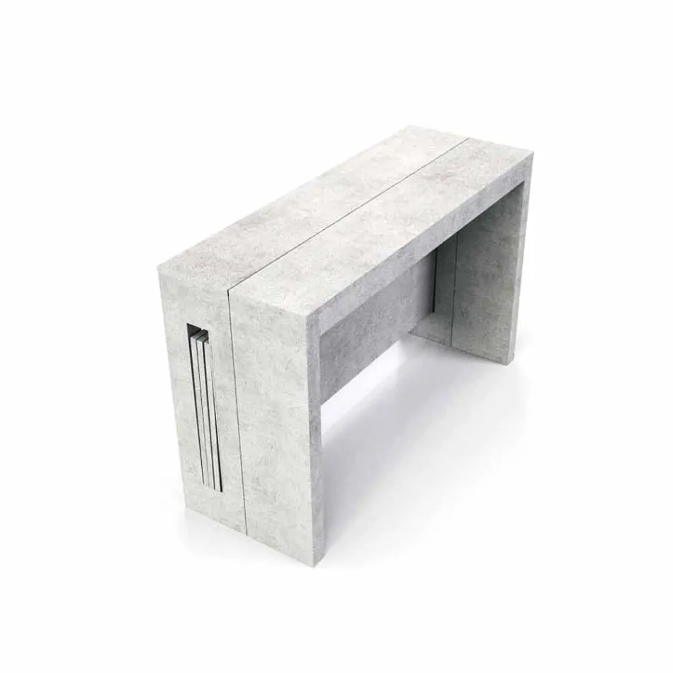 Console cantilever extensível com extensões integradas Ussana Viadurini