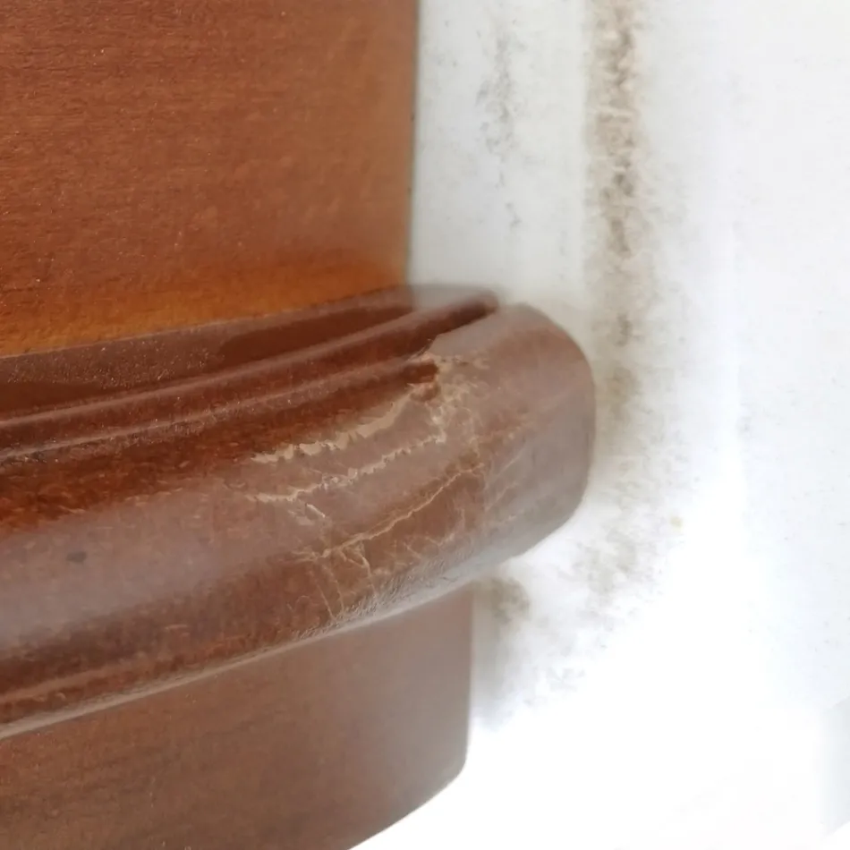 Console suspenso de madeira Bassano fabricado na Itália - Tinia Viadurini