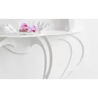 Consolador de estilo moderno em ferro colorido fabricado na Itália - Barbata Viadurini