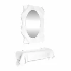 Design moderno branco plexiglass design gaveta Desejo Viadurini