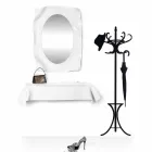 Design moderno branco plexiglass design gaveta Desejo Viadurini