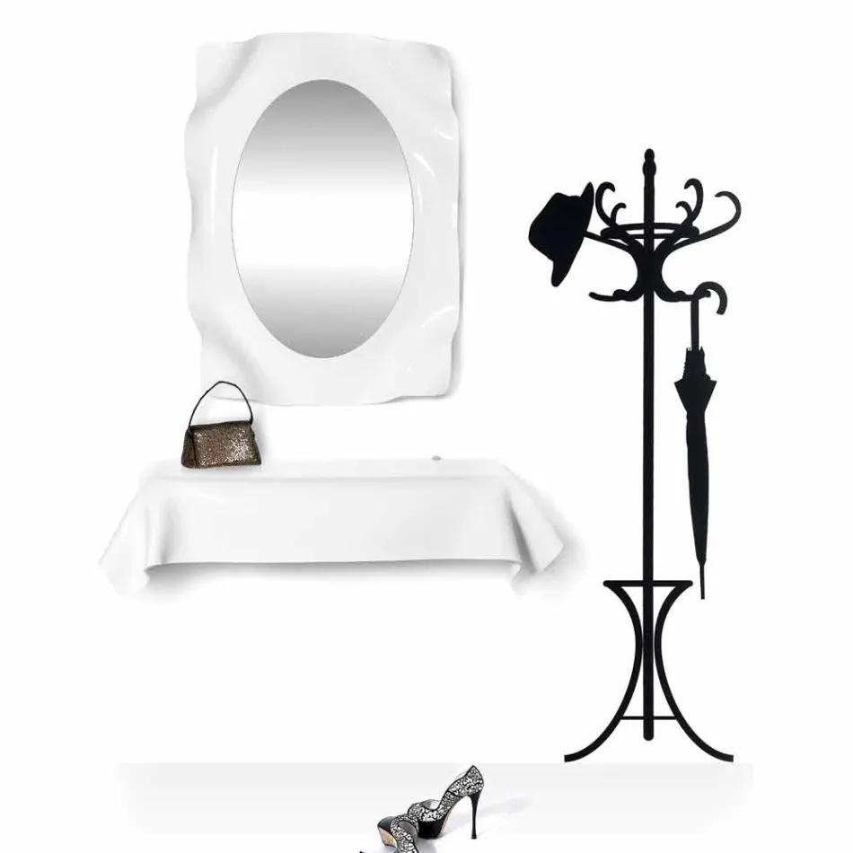 Design moderno branco plexiglass design gaveta Desejo Viadurini