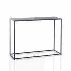 Consola Dupla em Aço Antracite - Ósmio Viadurini