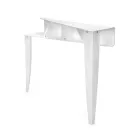 Console Fixo com 4 Compartimentos para Armazenamento de Objetos em PMMA Fabricado na Itália - Aladdin Viadurini