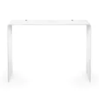 Console Fixo em Plexiglass Branco ou Fumado Fabricado na Itália - Genio Viadurini